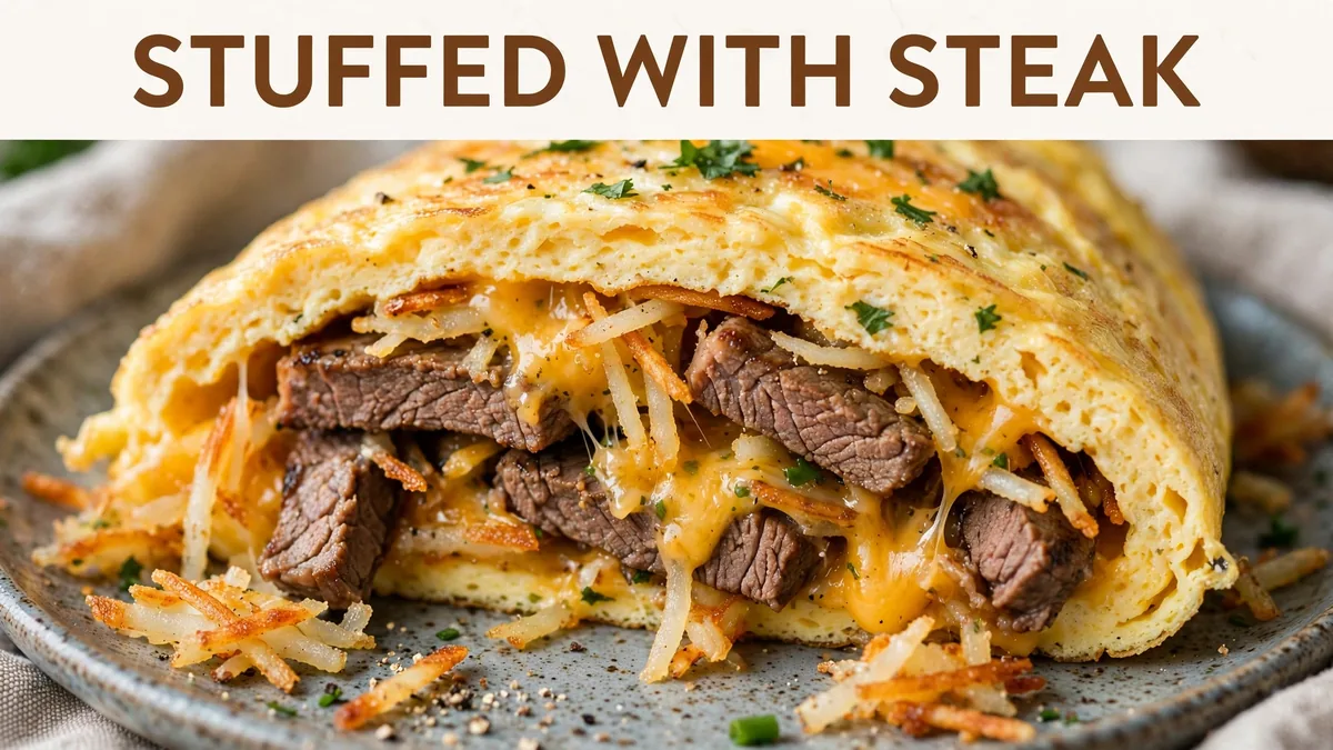 Big Steak Omelette