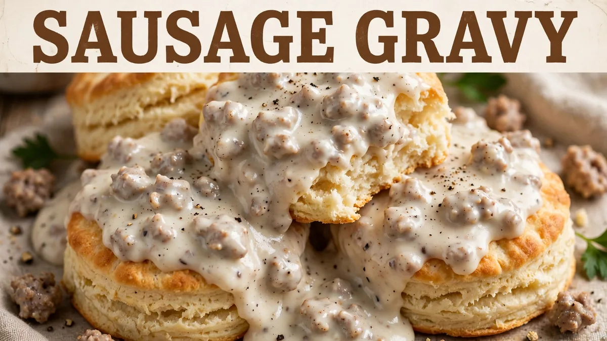 IHOP Buttermilk Biscuit and Gravy Combo