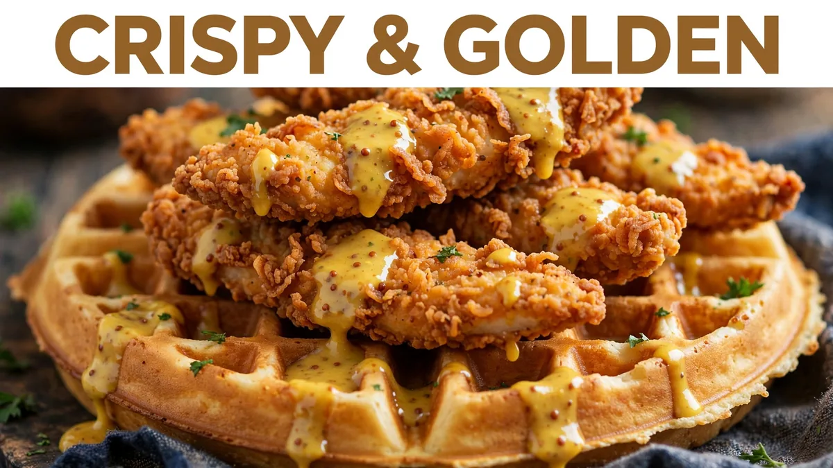 IHOP Chicken and Waffles plate