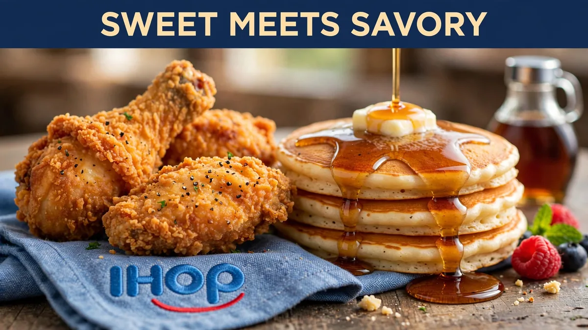 IHOP Chicken and Pancakes