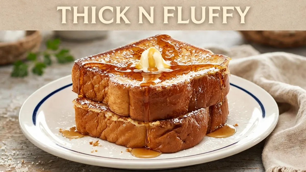 IHOP Thick N Fluffy French Toast Combo