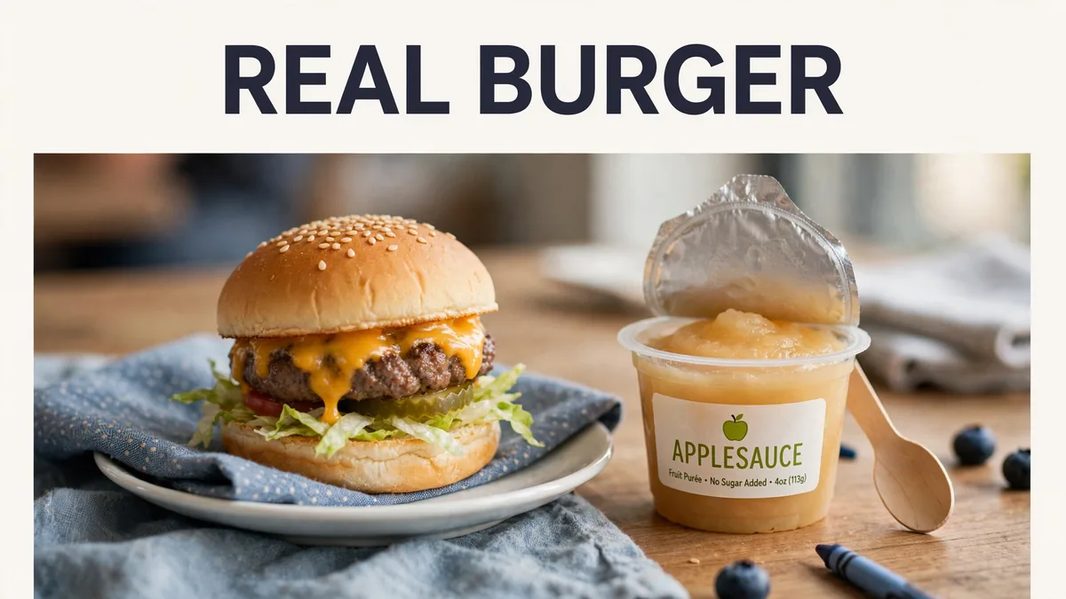 Jr. Cheeseburger burger