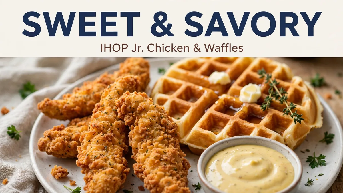IHOP Jr. Chicken and Waffles
