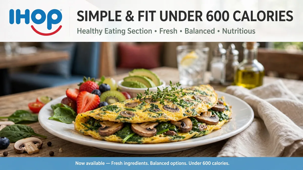 Simple and Fit under 600 calories at IHOP