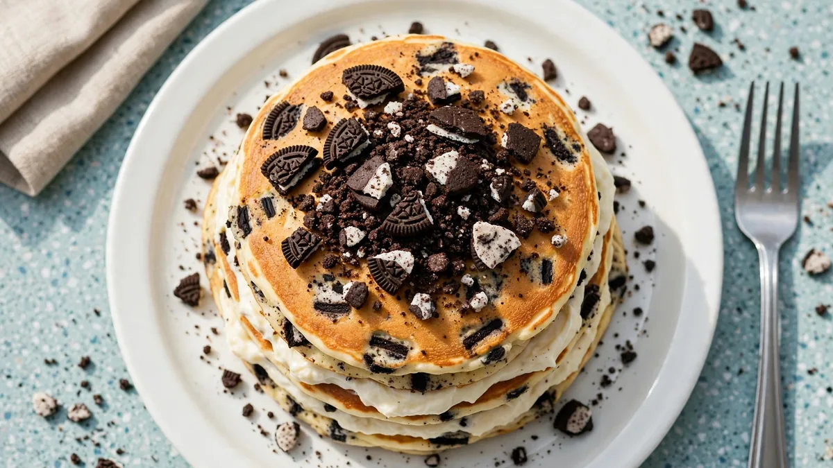 IHOP OREO Cheesecake Pancakes