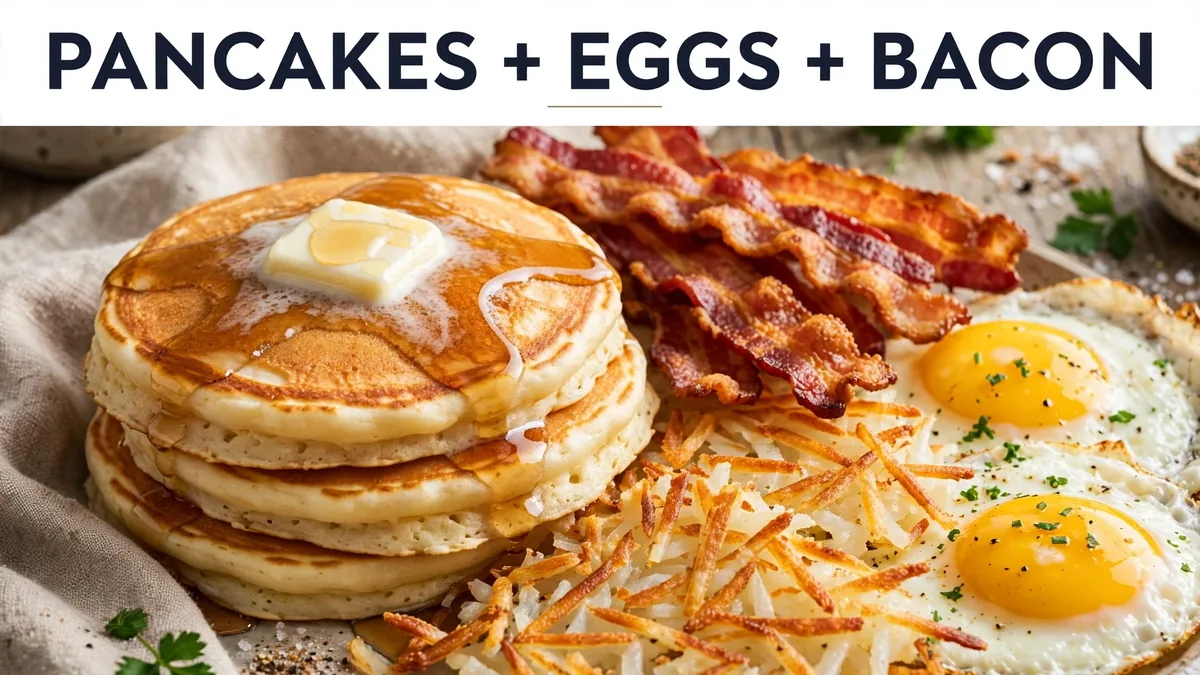 World-Famous Pancake Combo build