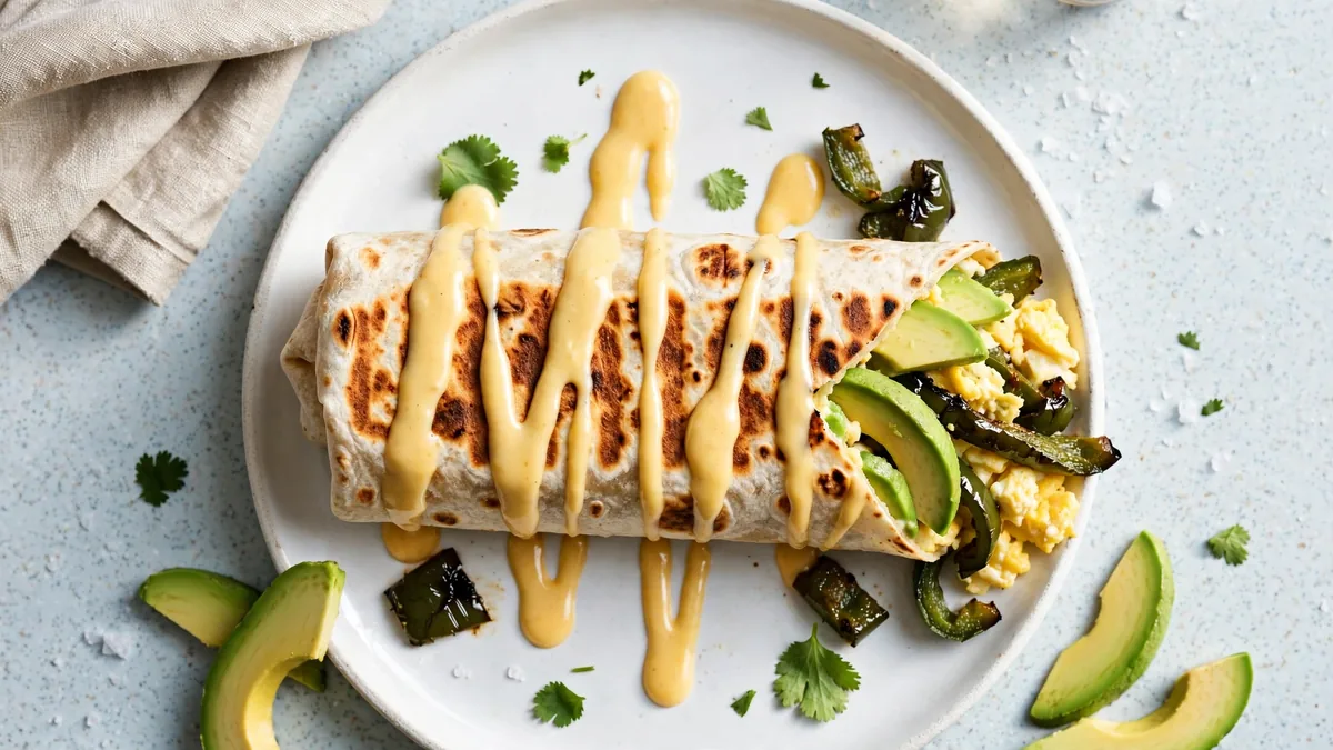 IHOP Spicy Poblano Breakfast Burrito