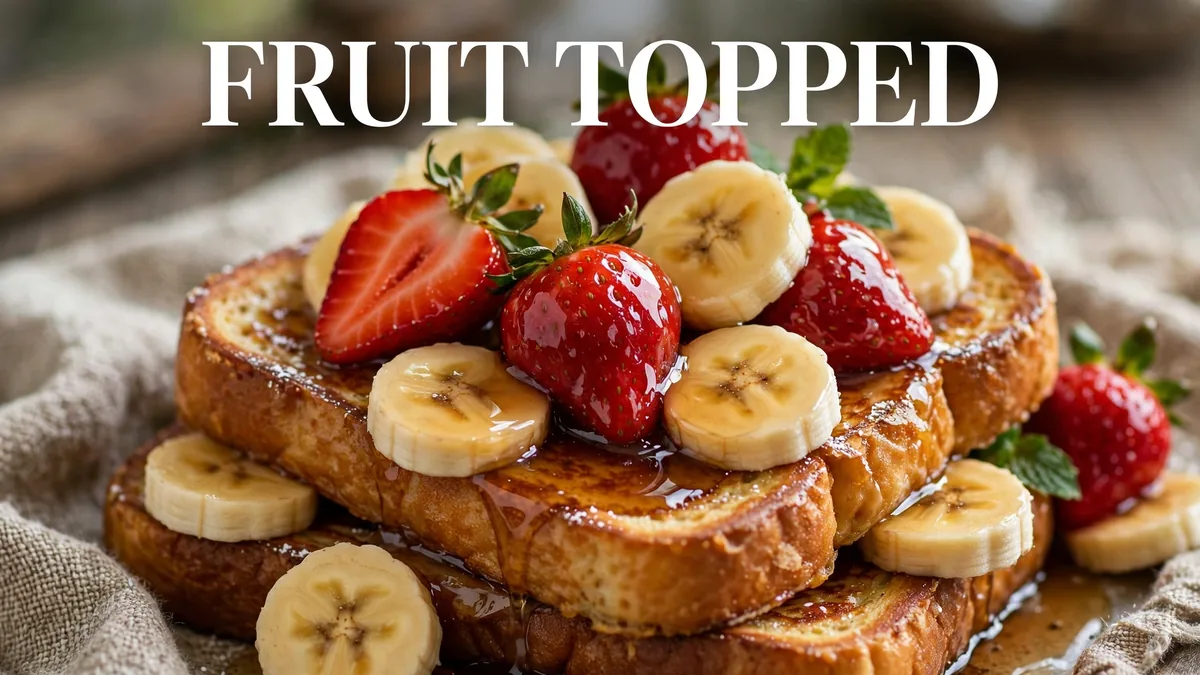 IHOP Strawberry Banana French Toast