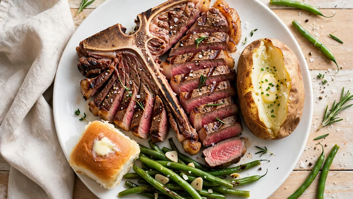 IHOP T-Bone Steak Dinner